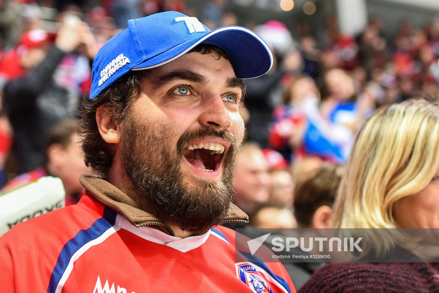 Ice hockey. Channel One Cup. Russia vs. Canada