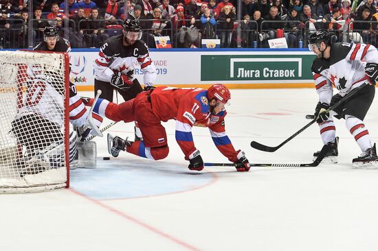 Ice hockey. Channel One Cup. Russia vs. Canada