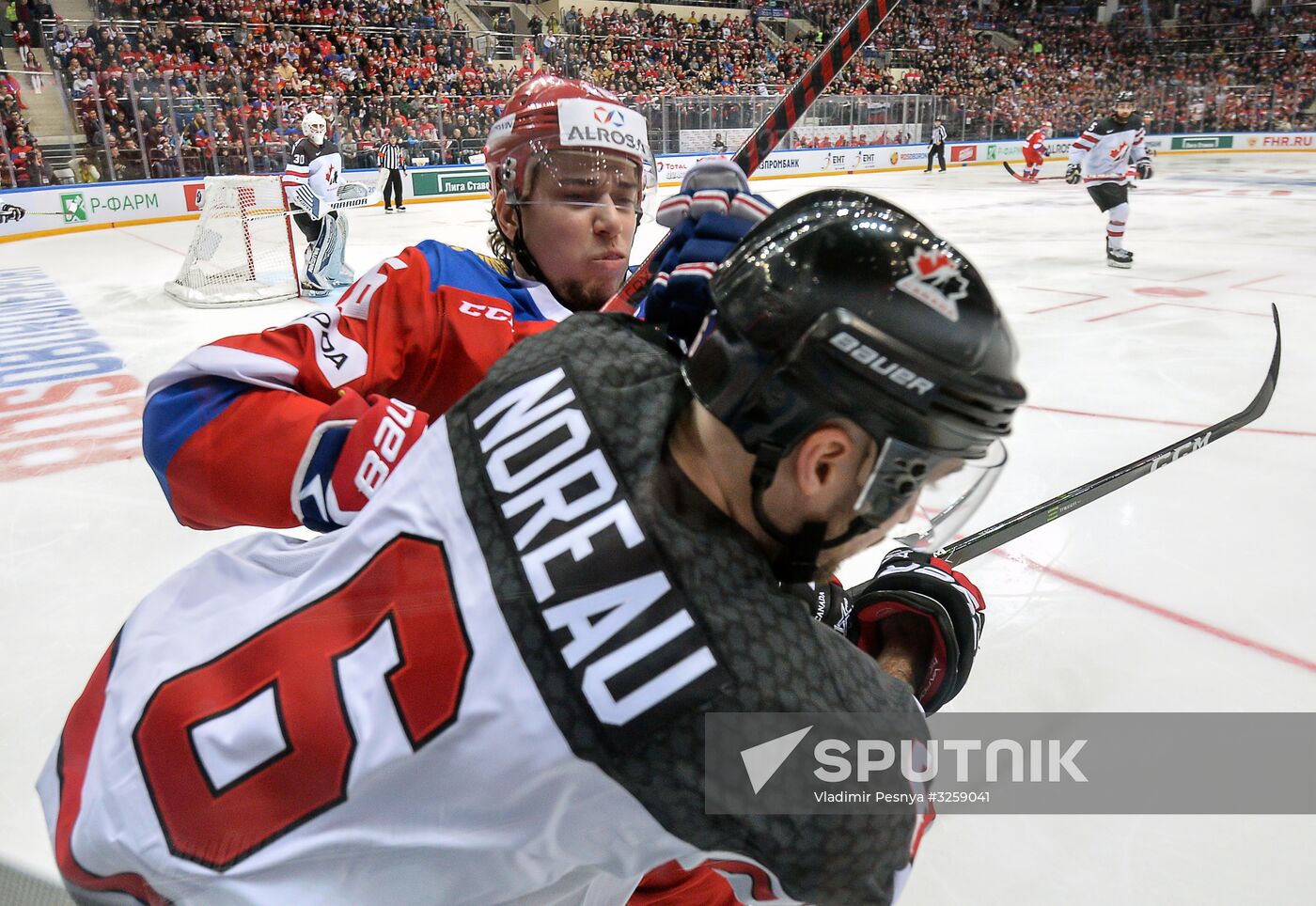 Ice hockey. Channel One Cup. Russia vs. Canada
