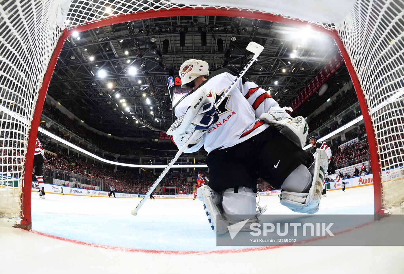 Ice hockey. Channel One Cup. Russia vs. Canada
