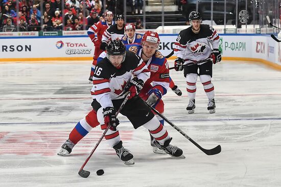 Ice hockey. Channel One Cup. Russia vs. Canada