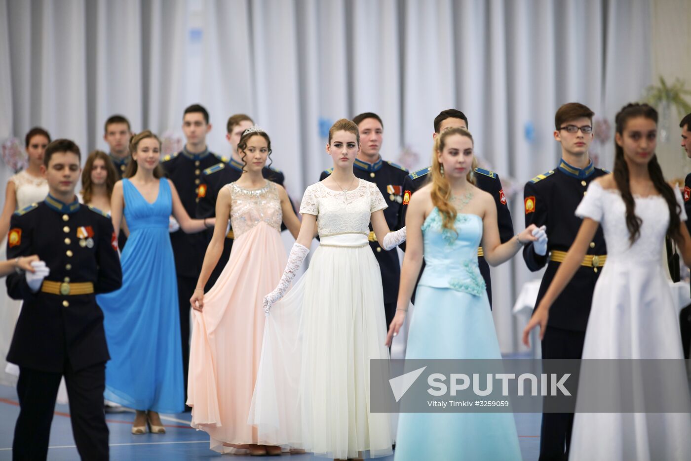 Cadet ball in Krasnodar