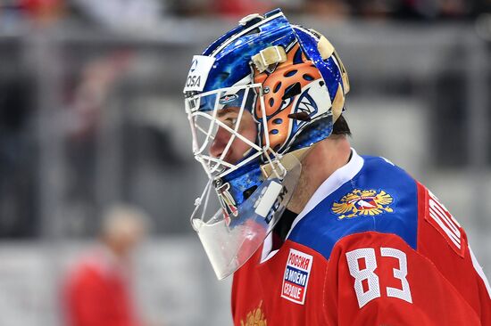 Ice hockey. Channel One Cup. Russia vs. Canada