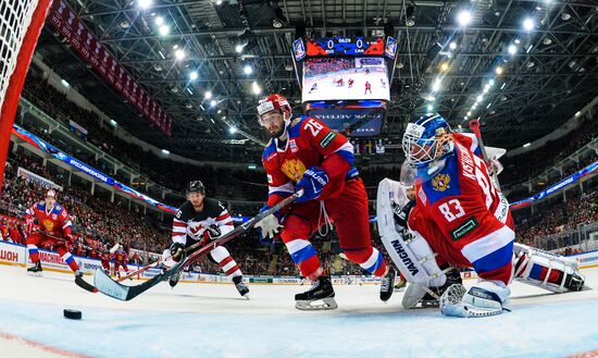Ice hockey. Channel One Cup. Russia vs. Canada