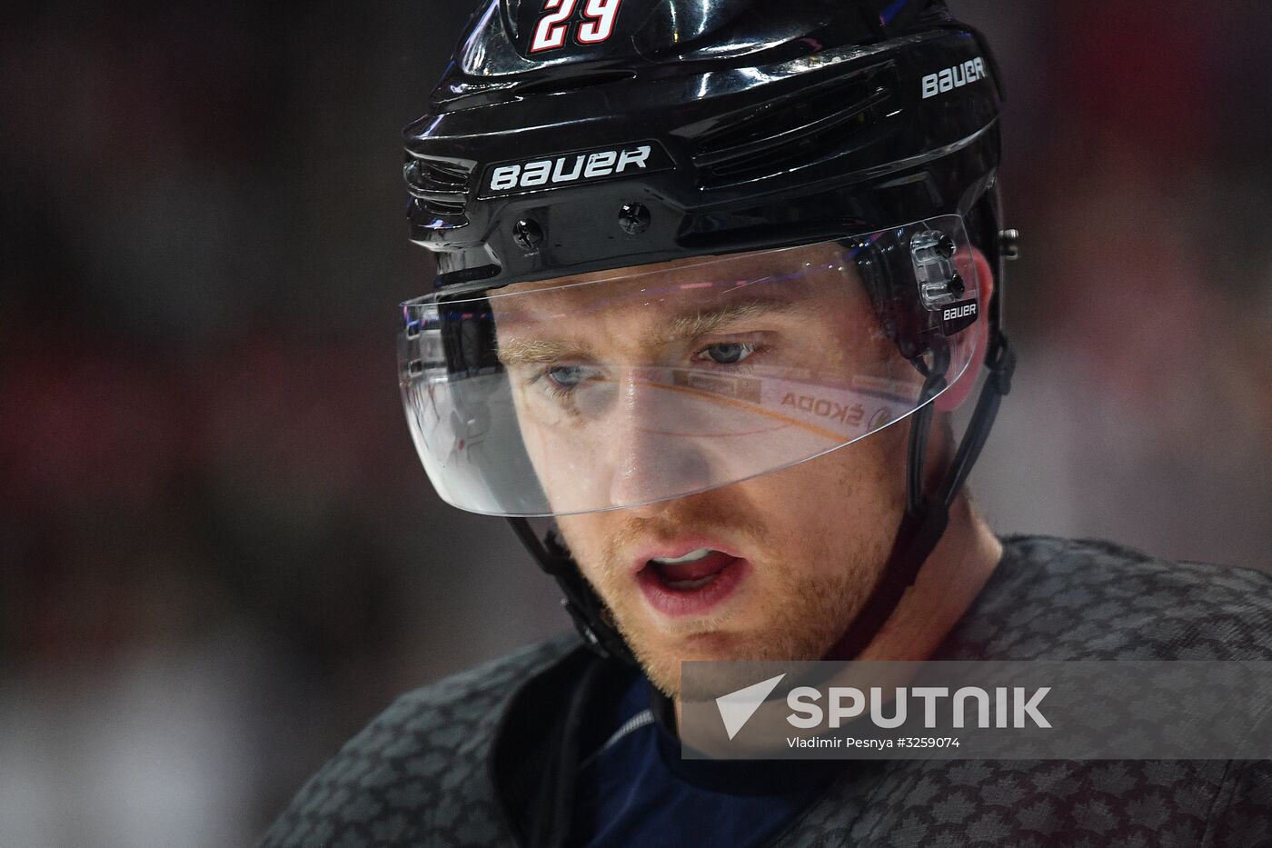 Ice hockey. Channel One Cup. Russia vs. Canada