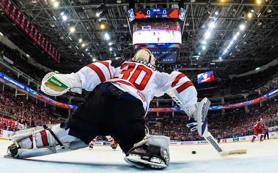 Ice hockey. Channel One Cup. Russia vs. Canada