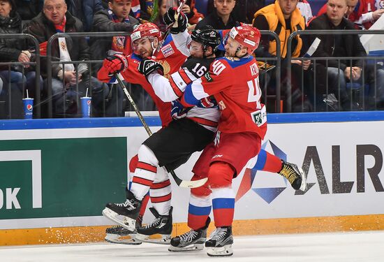 Ice hockey. Channel One Cup. Russia vs. Canada