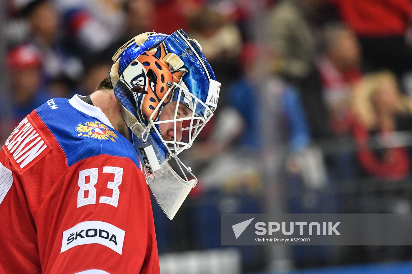 Ice hockey. Channel One Cup. Russia vs. Canada
