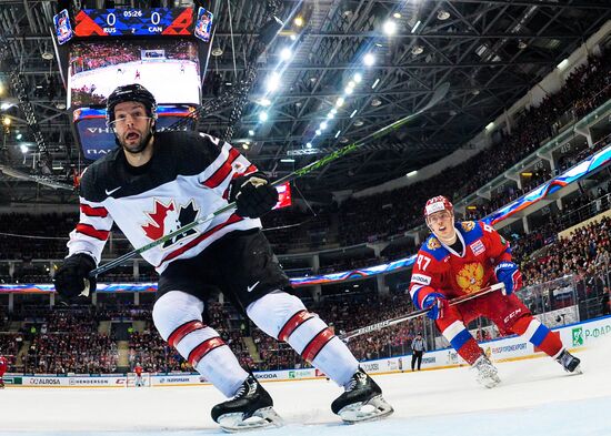 Ice hockey. Channel One Cup. Russia vs. Canada