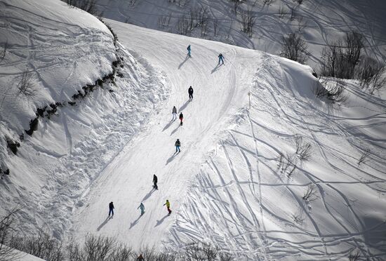 Season opened at Rosa Khutor Alpine Resort in Sochi