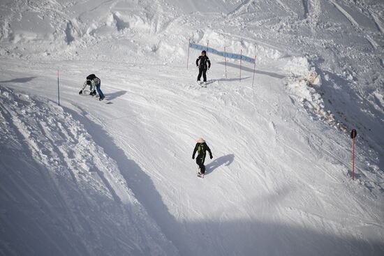 Season opened at Rosa Khutor Alpine Resort in Sochi