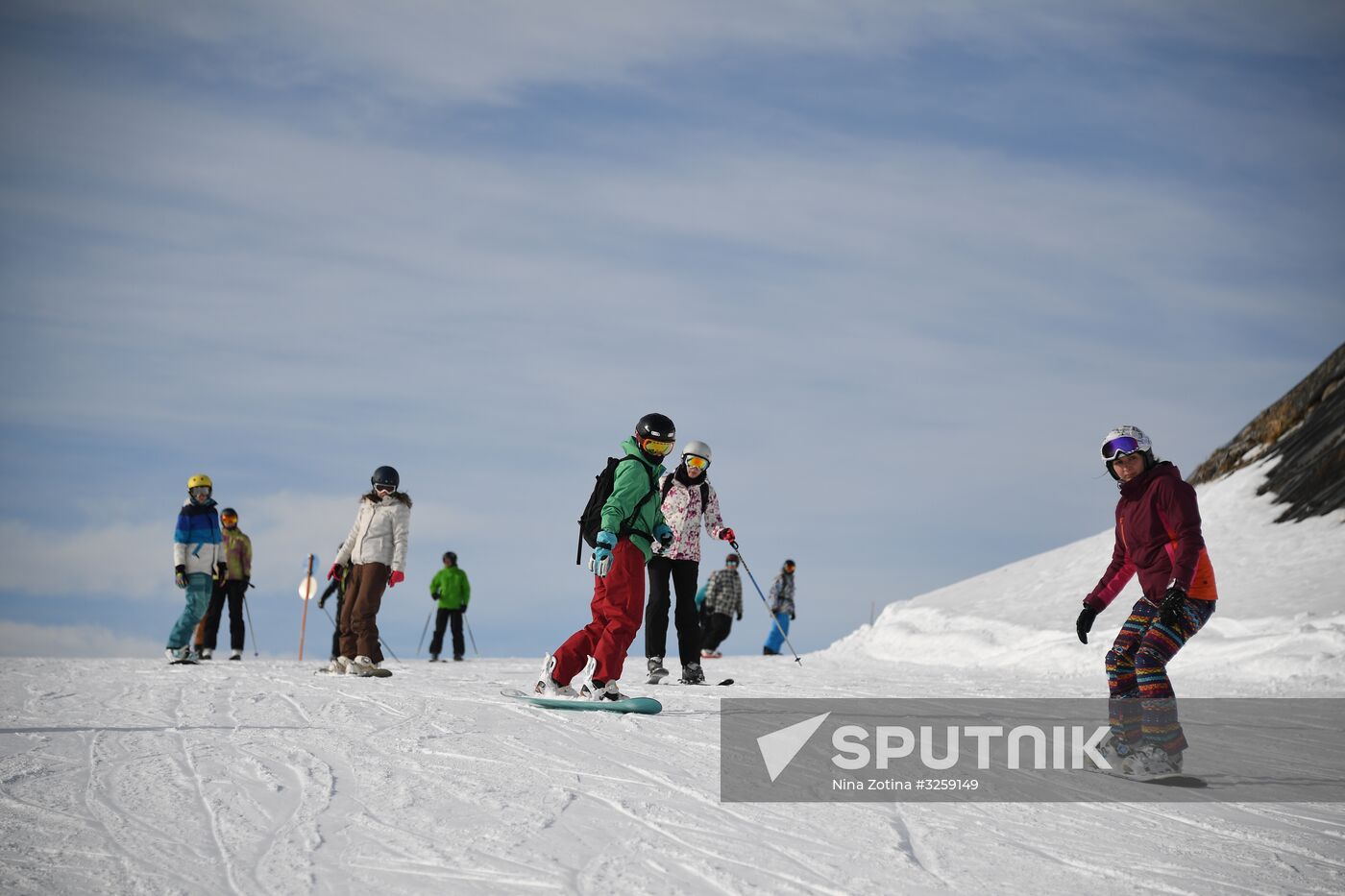 Season opened at Rosa Khutor Alpine Resort in Sochi