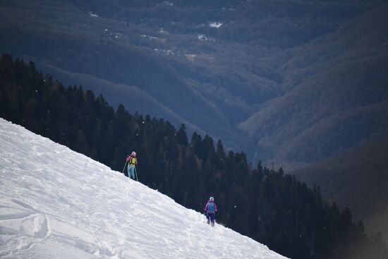 Season opened at Rosa Khutor Alpine Resort in Sochi