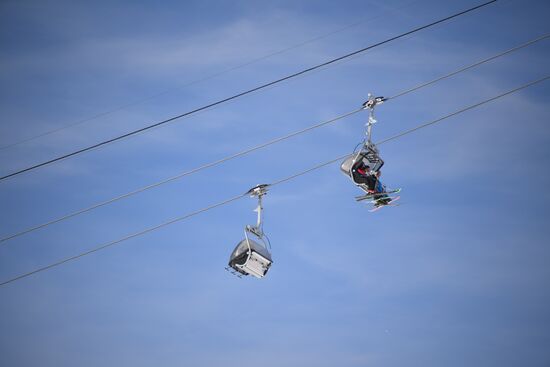 Season opened at Rosa Khutor Alpine Resort in Sochi