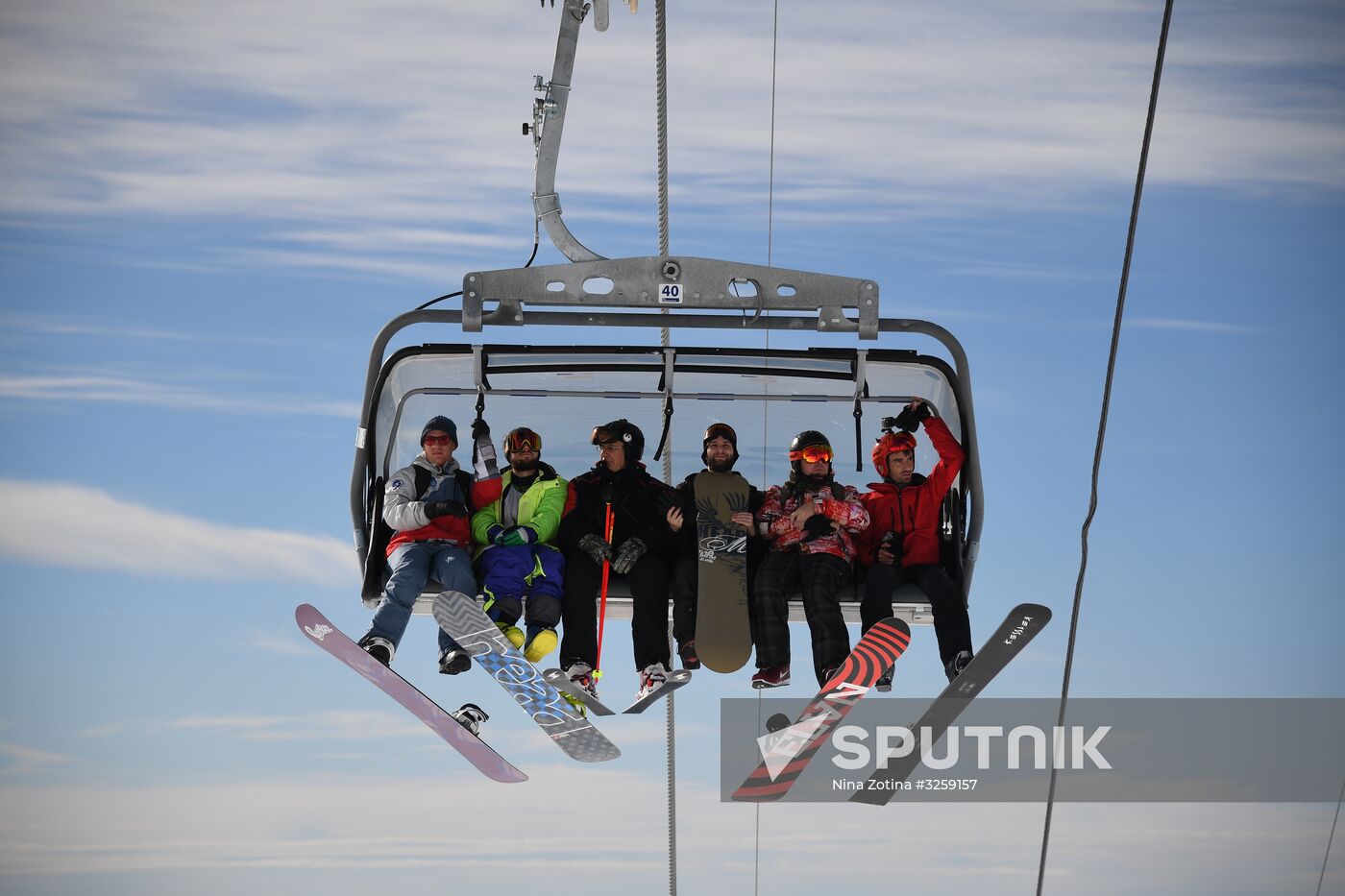 Season opened at Rosa Khutor Alpine Resort in Sochi