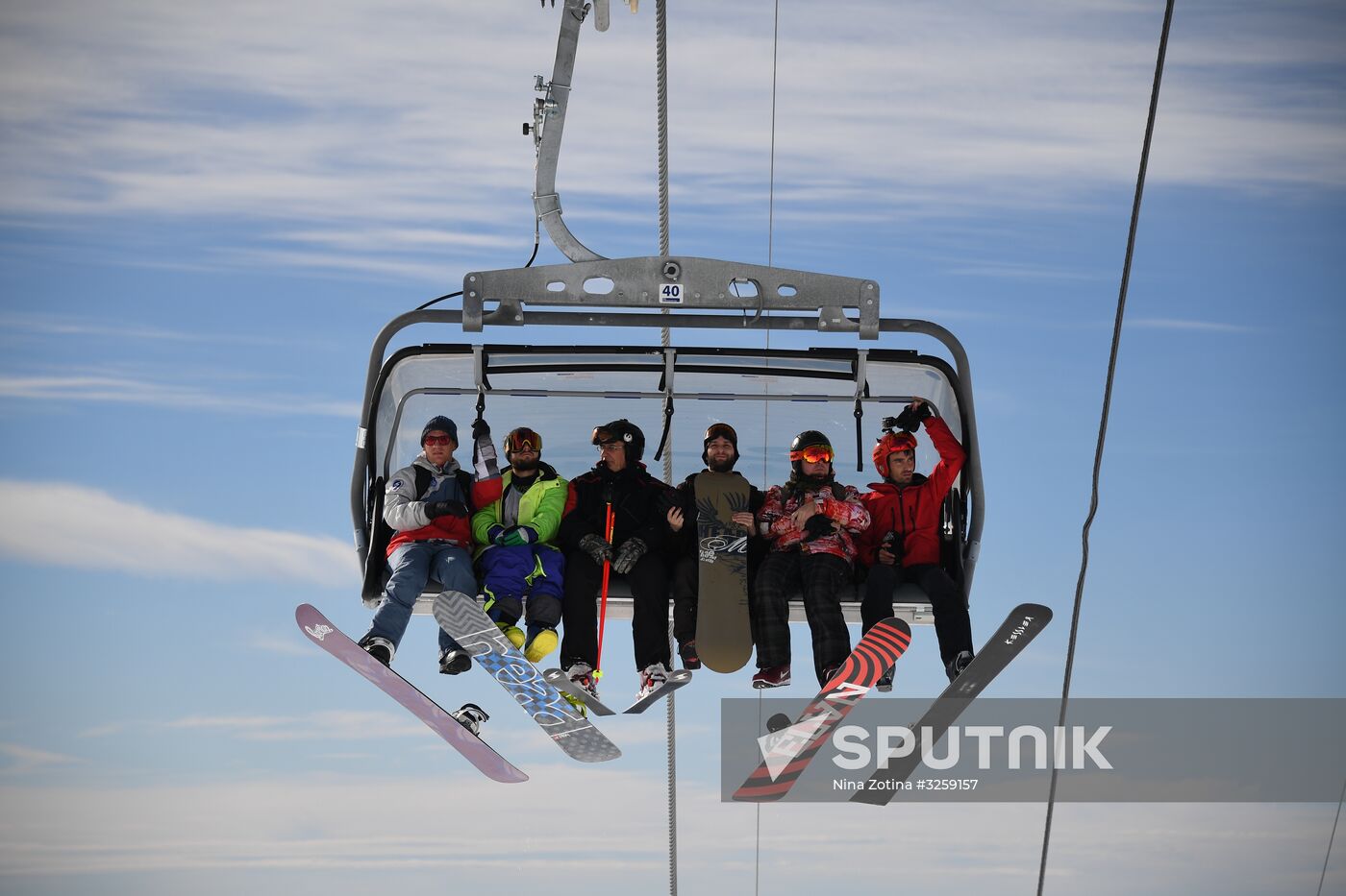 Season opened at Rosa Khutor Alpine Resort in Sochi