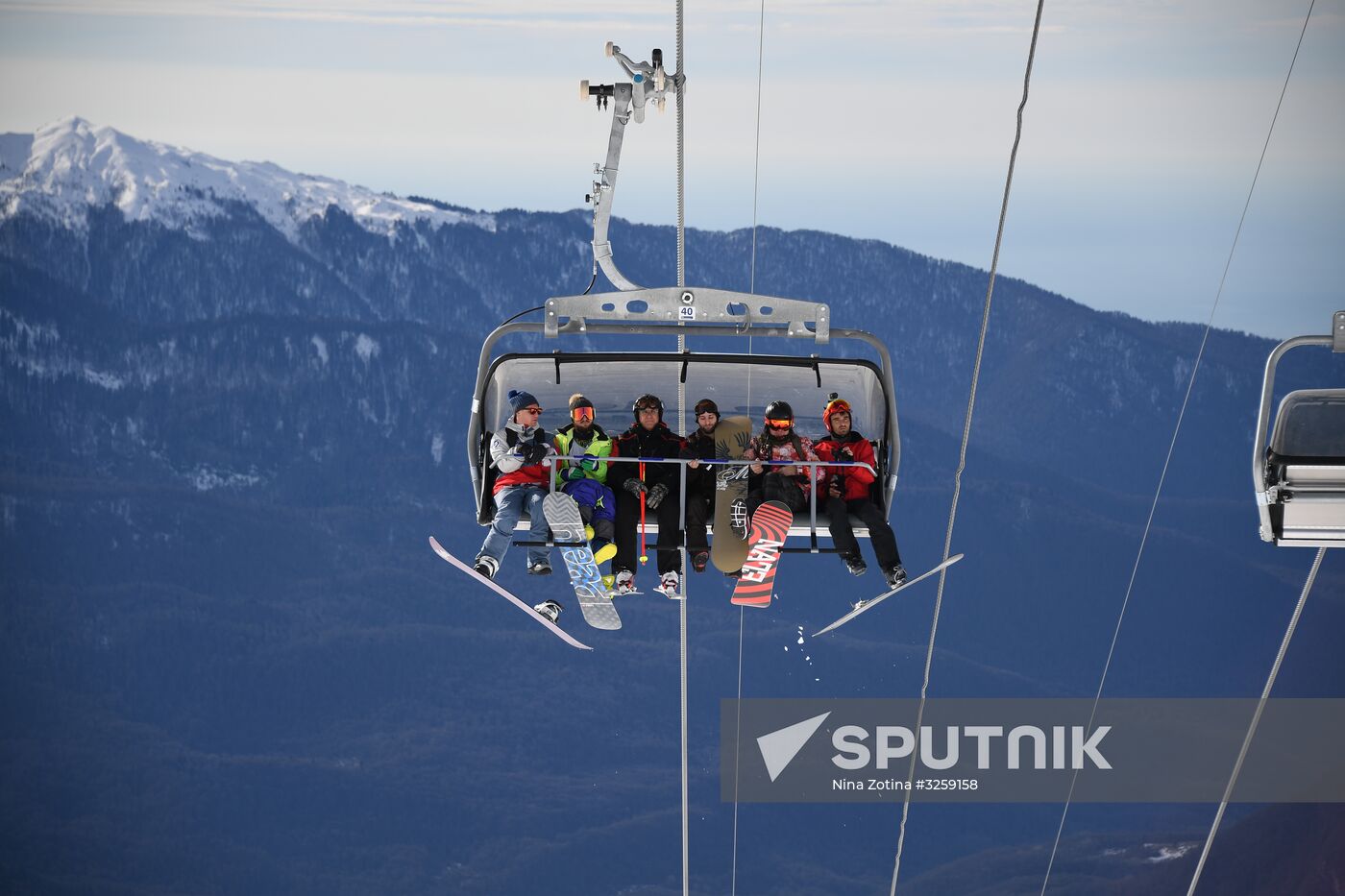 Season opened at Rosa Khutor Alpine Resort in Sochi