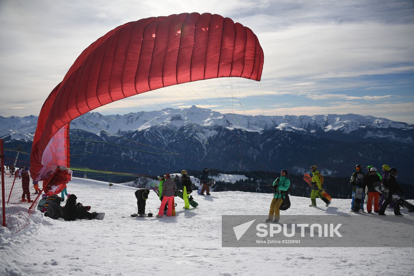 Season opened at Rosa Khutor Alpine Resort in Sochi