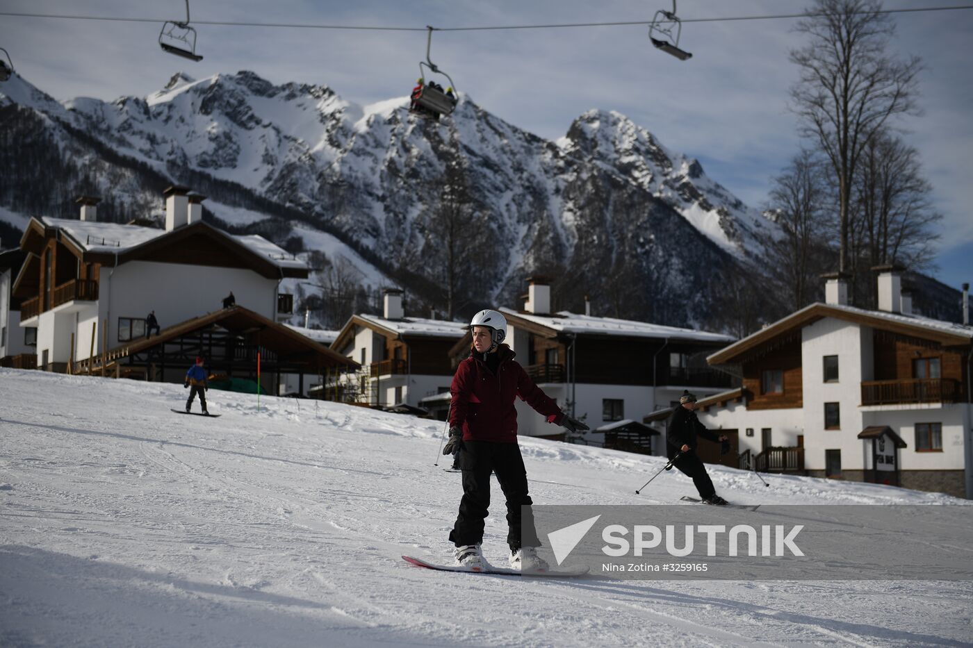 Season opened at Rosa Khutor Alpine Resort in Sochi