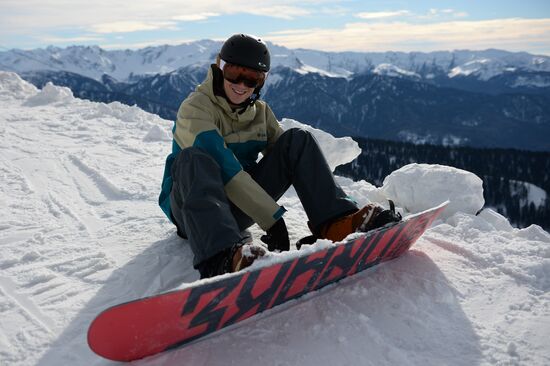 Season opened at Rosa Khutor Alpine Resort in Sochi