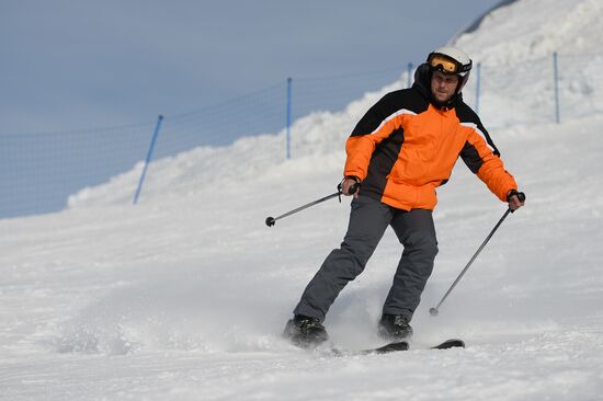 Season opened at Rosa Khutor Alpine Resort in Sochi