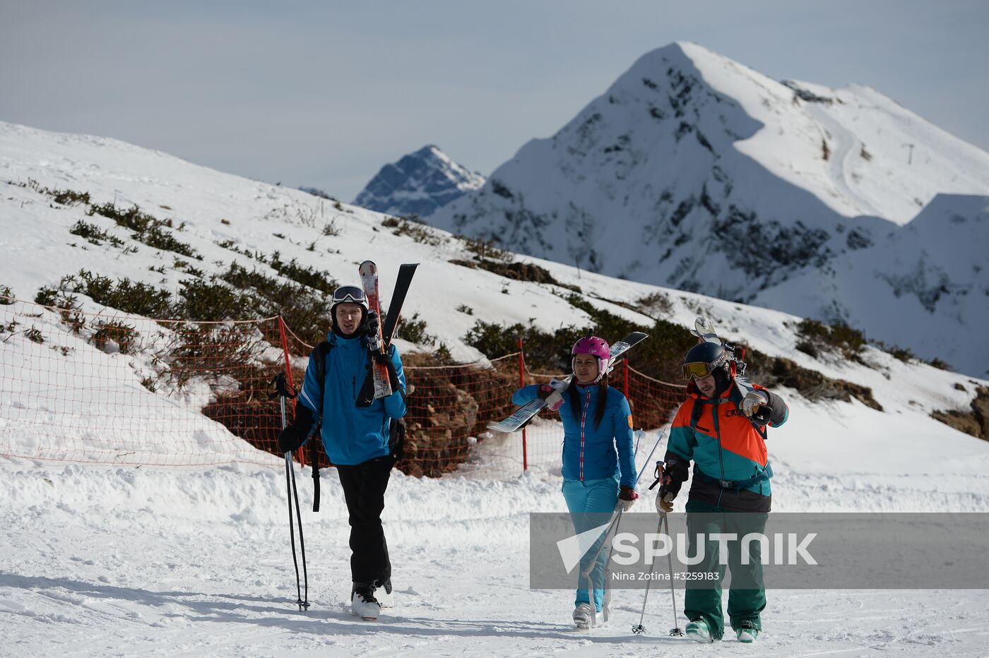 Season opened at Rosa Khutor Alpine Resort in Sochi