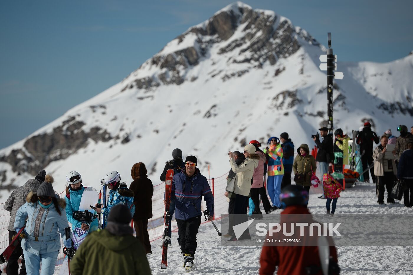 Season opened at Rosa Khutor Alpine Resort in Sochi