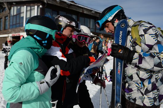 Season opened at Rosa Khutor Alpine Resort in Sochi