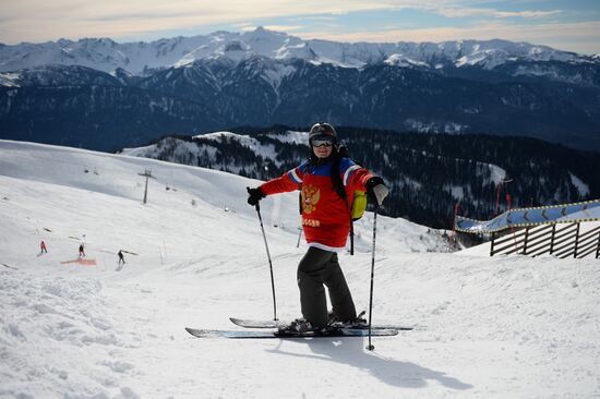 Season opened at Rosa Khutor Alpine Resort in Sochi