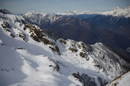 Season opened at Rosa Khutor Alpine Resort in Sochi