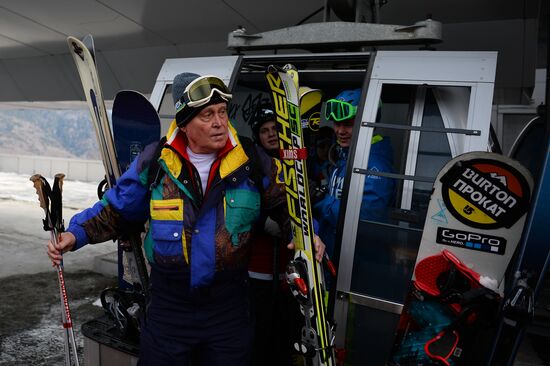 Season opened at Rosa Khutor Alpine Resort in Sochi