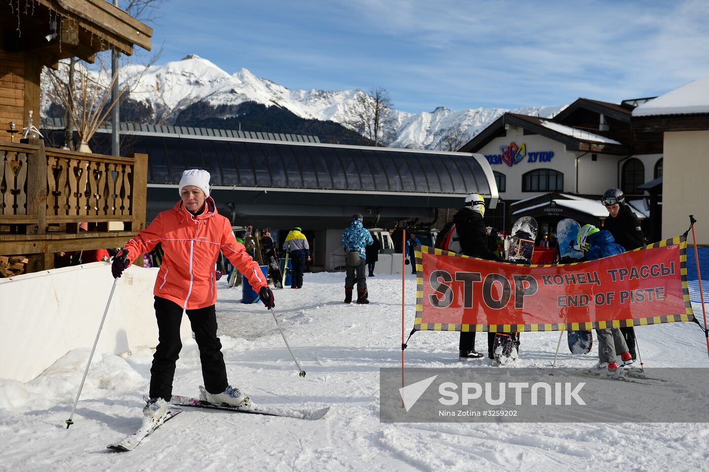 Season opened at Rosa Khutor Alpine Resort in Sochi