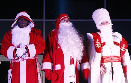 Father Frost parade in Rybinsk