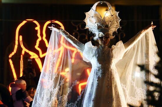 Fairytale city opened on Kremlin Embankment in Kazan