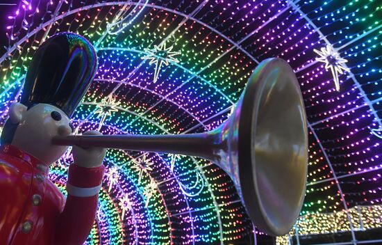 Fairytale city opened on Kremlin Embankment in Kazan