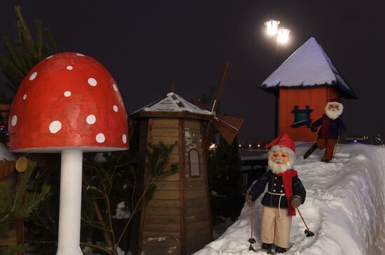 Fairytale city opened on Kremlin Embankment in Kazan