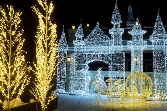 Fairytale city opened on Kremlin Embankment in Kazan