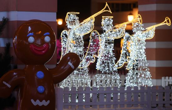 Fairytale city opened on Kremlin Embankment in Kazan