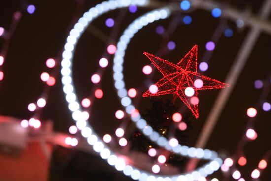 Fairytale city opened on Kremlin Embankment in Kazan