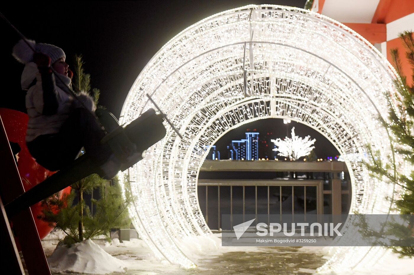 Fairytale city opened on Kremlin Embankment in Kazan
