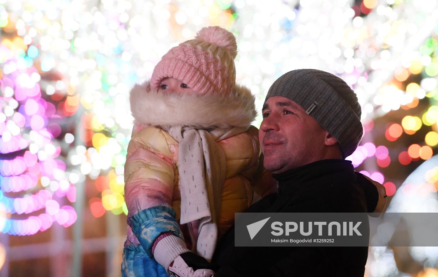 Fairytale city opened on Kremlin Embankment in Kazan