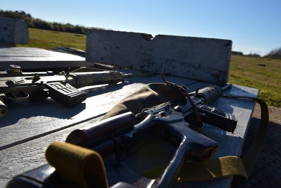 Russian Armed Forces' snipers exercise in Gudauta