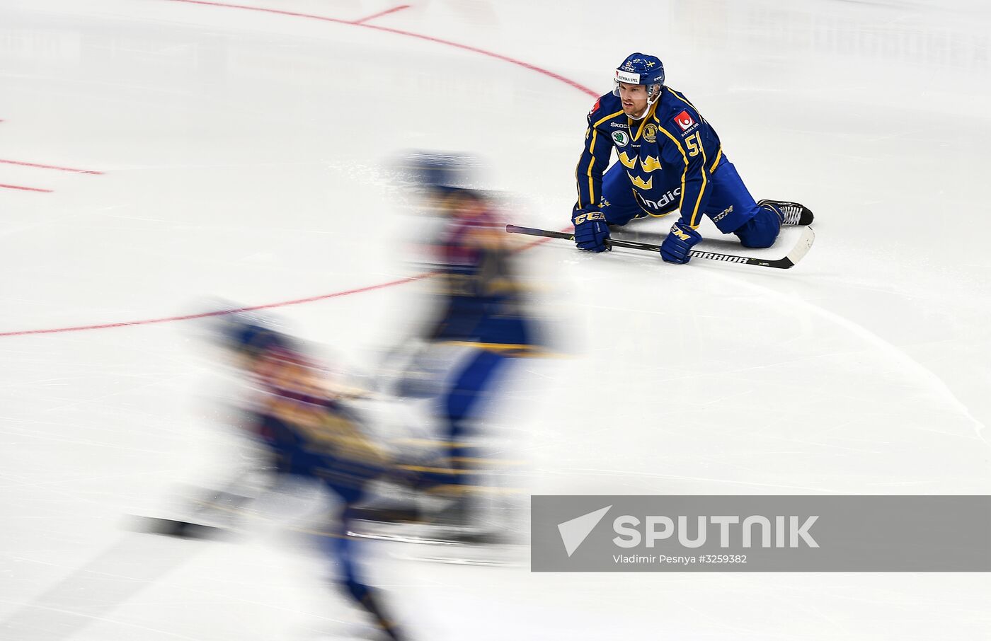 Ice hockey. Channel One Cup. Sweden vs. Czech Republic