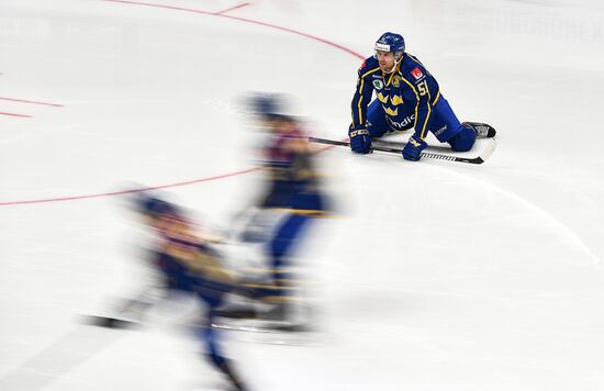 Ice hockey. Channel One Cup. Sweden vs. Czech Republic