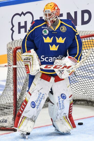 Ice hockey. Channel One Cup. Sweden vs. Czech Republic