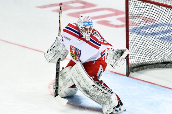 Ice hockey. Channel One Cup. Sweden vs. Czech Republic