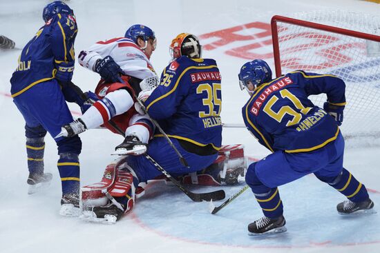 Ice hockey. Channel One Cup. Sweden vs. Czech Republic