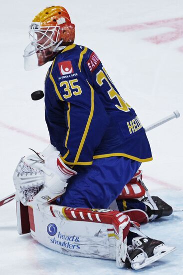 Ice hockey. Channel One Cup. Sweden vs. Czech Republic