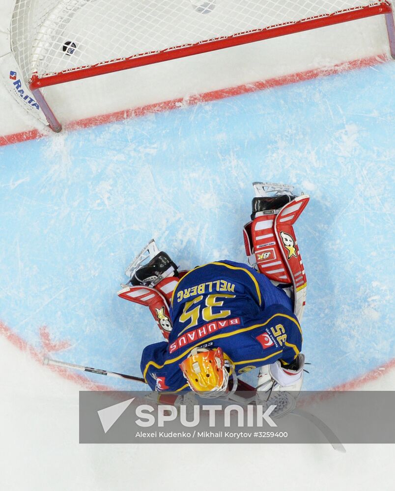 Ice hockey. Channel One Cup. Sweden vs. Czech Republic