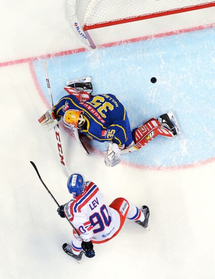 Ice hockey. Channel One Cup. Sweden vs. Czech Republic